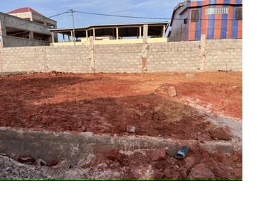 Terrain avant travaux