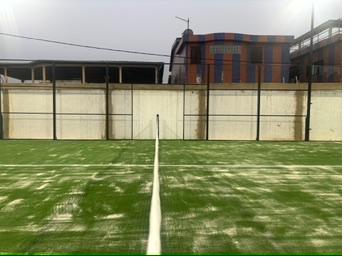 Vue nocturne Padel Family Club